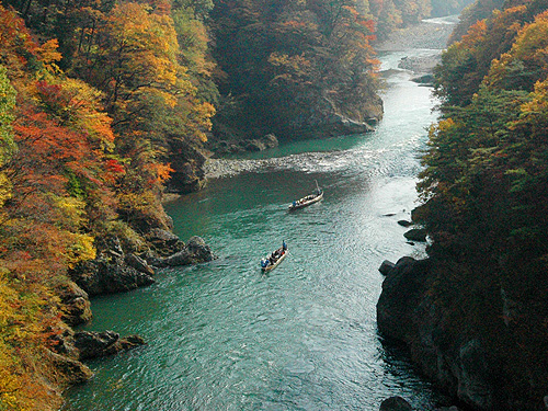 鬼怒川ライン下り