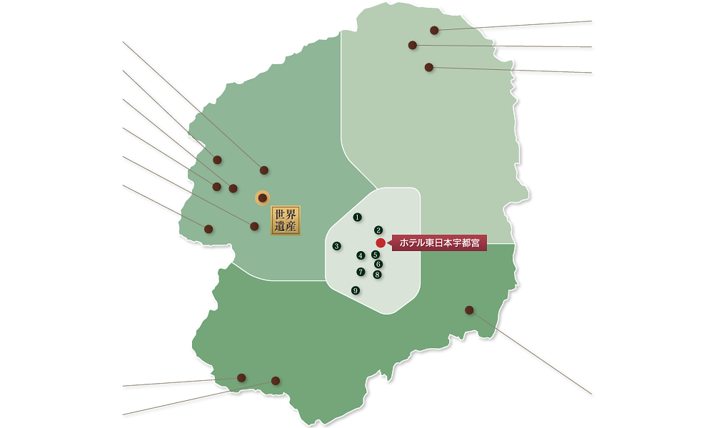 栃木県地図