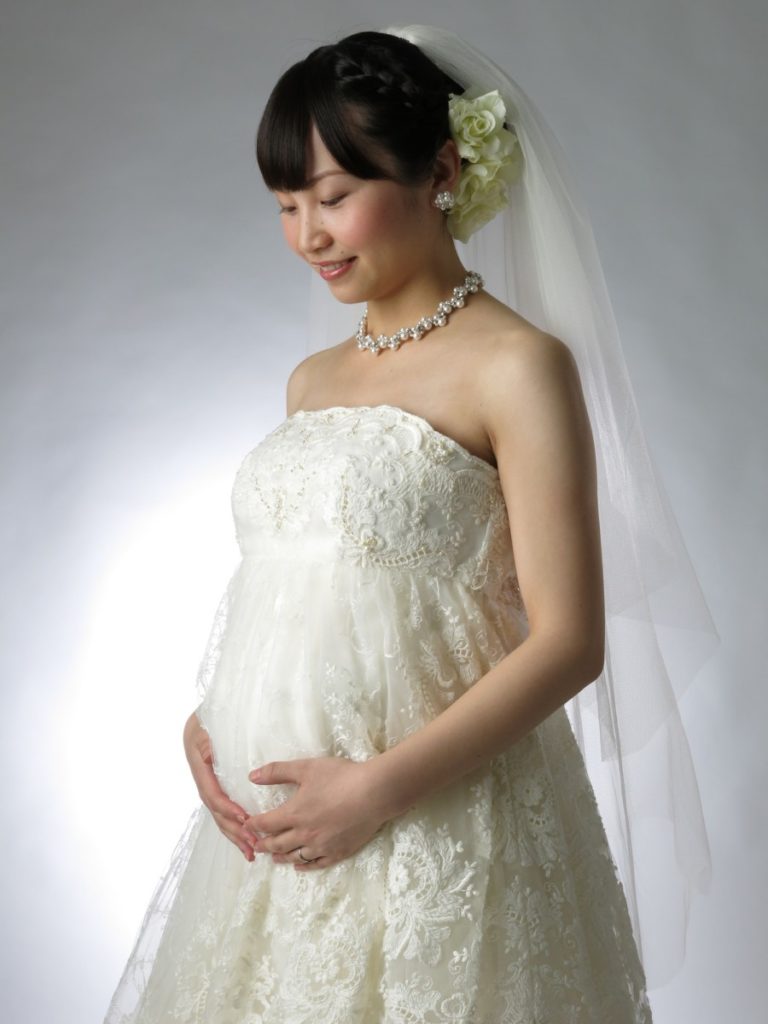 ご懐妊とご結婚ダブルでハッピーなお二人の為の、オススメウエディングプラン登場♪　<br />
